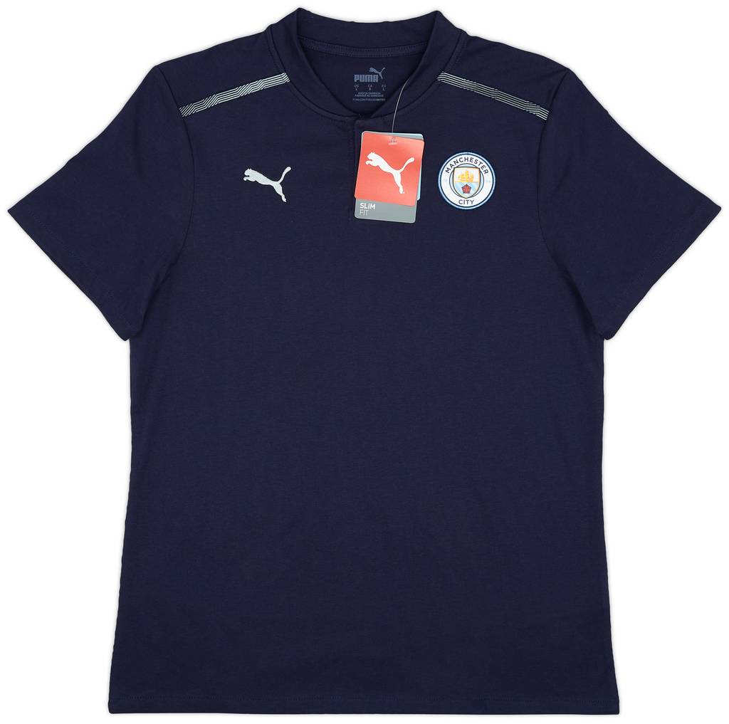 2021-22 Manchester City Puma Casuals Polo T-Shirt (Womens)