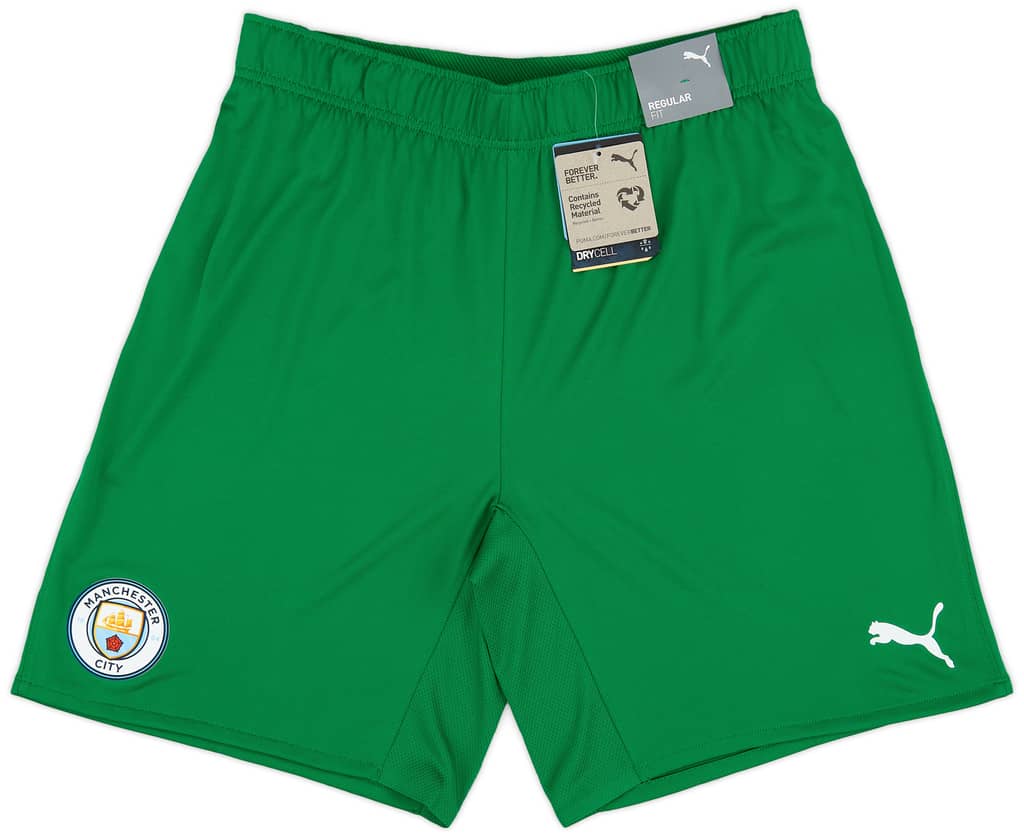 2021-22 Manchester City Player Issue GK Away Shorts (M)