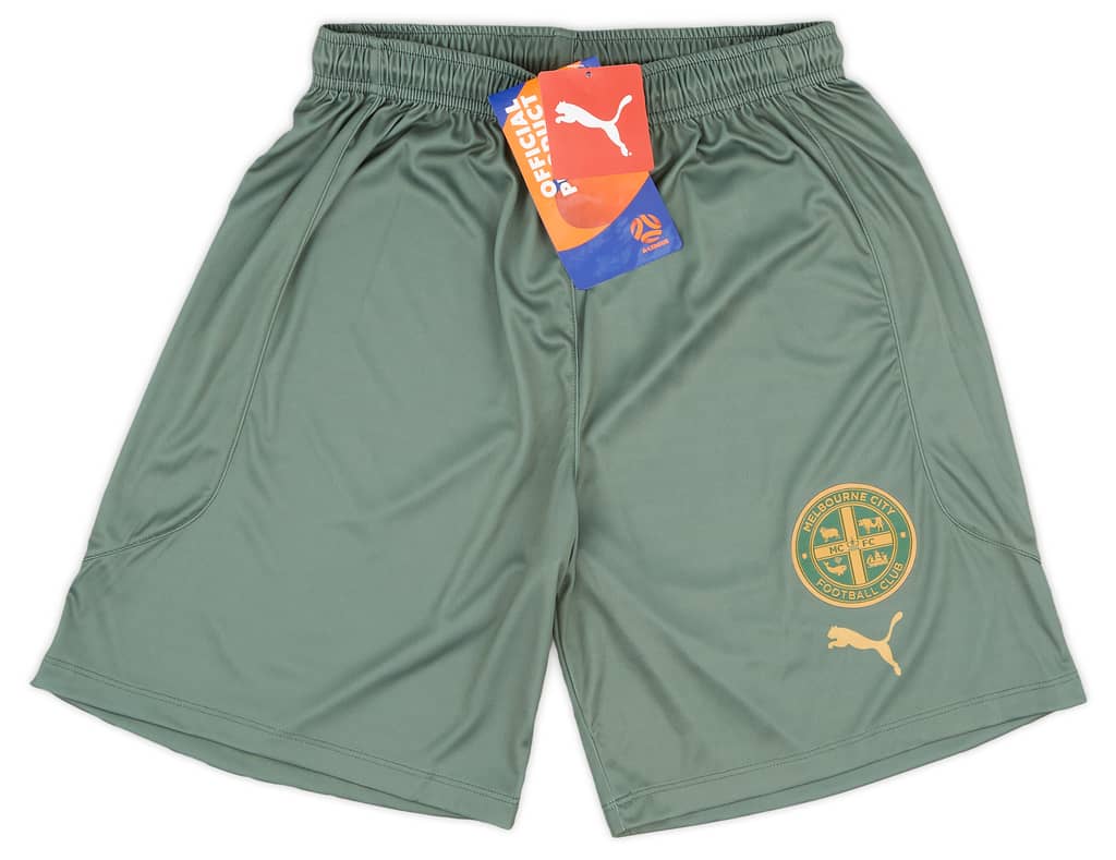 2021-22 Melbourne City Player Issue Away Shorts