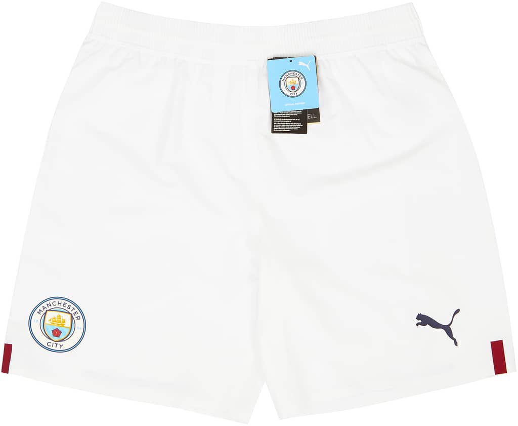 2022-23 Manchester City Player Issue Home Shorts