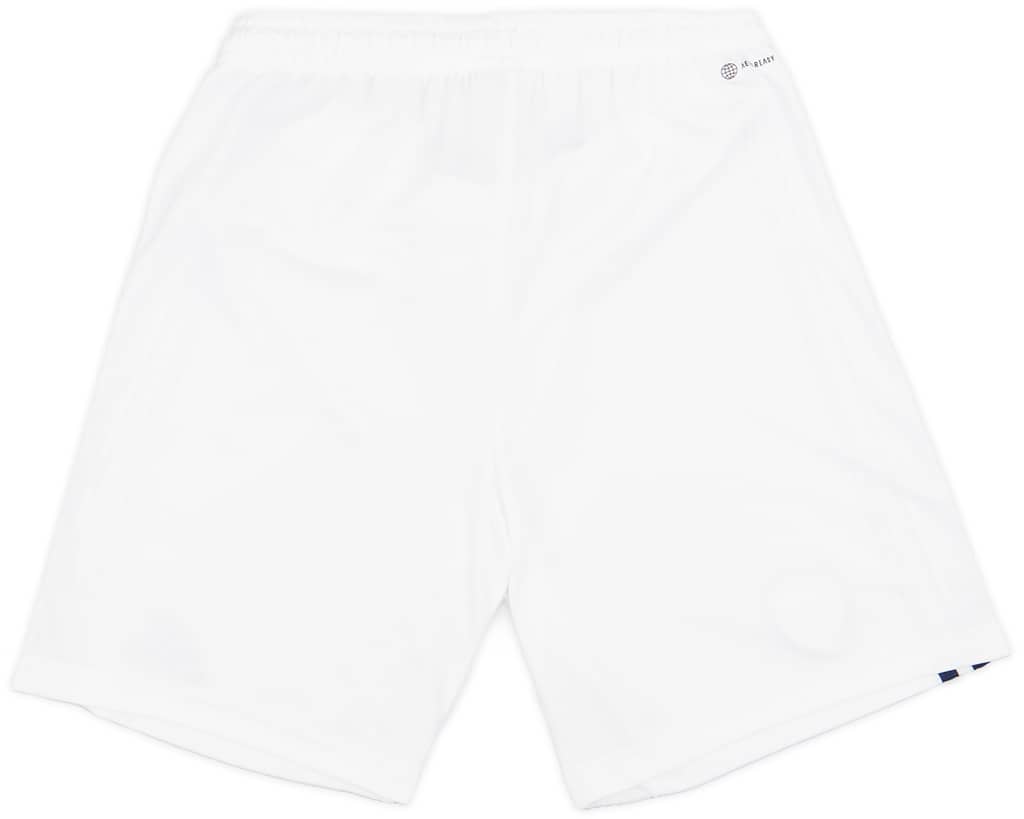 2022-23 Leeds United Home Shorts - 9/10 - (L.Kids)