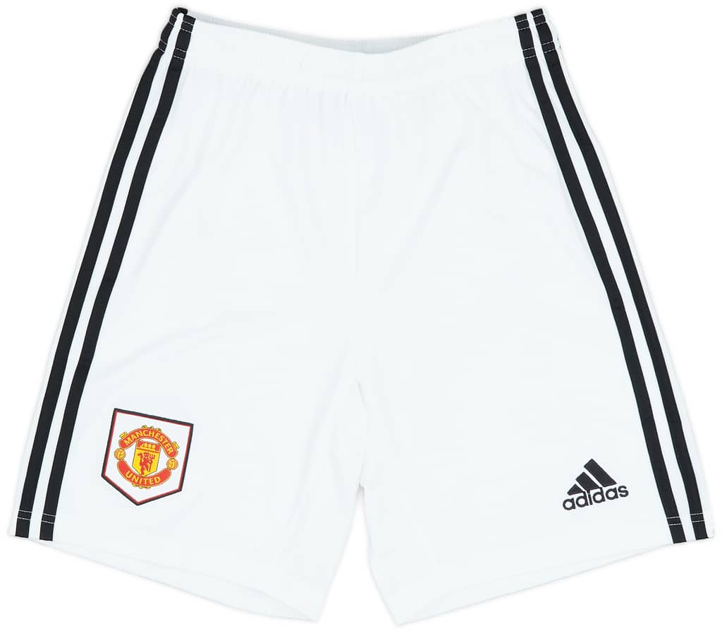 2022-23 Manchester United Home Shorts (KIDS)