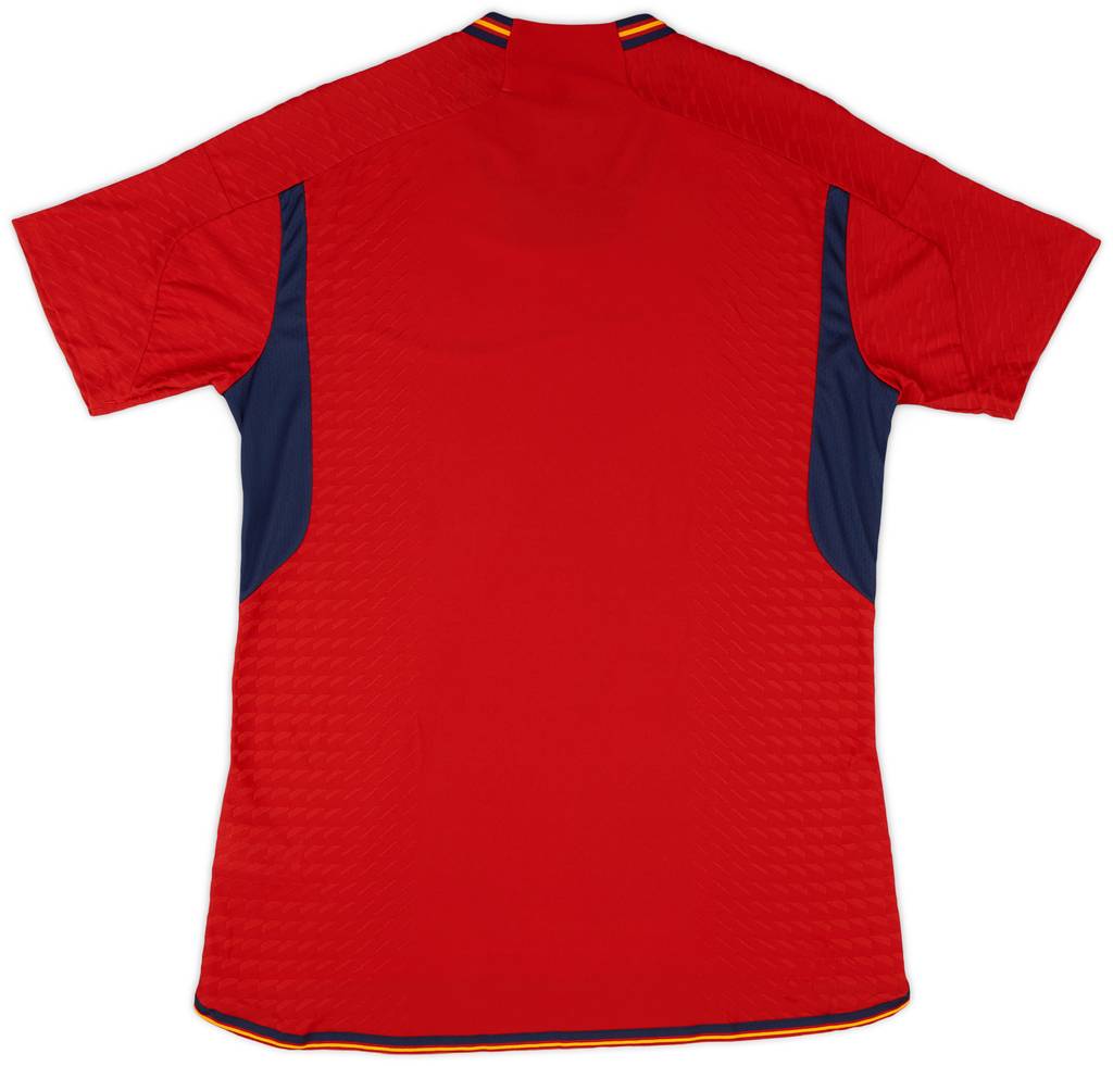 2022-23 Spain Authentic Home Shirt