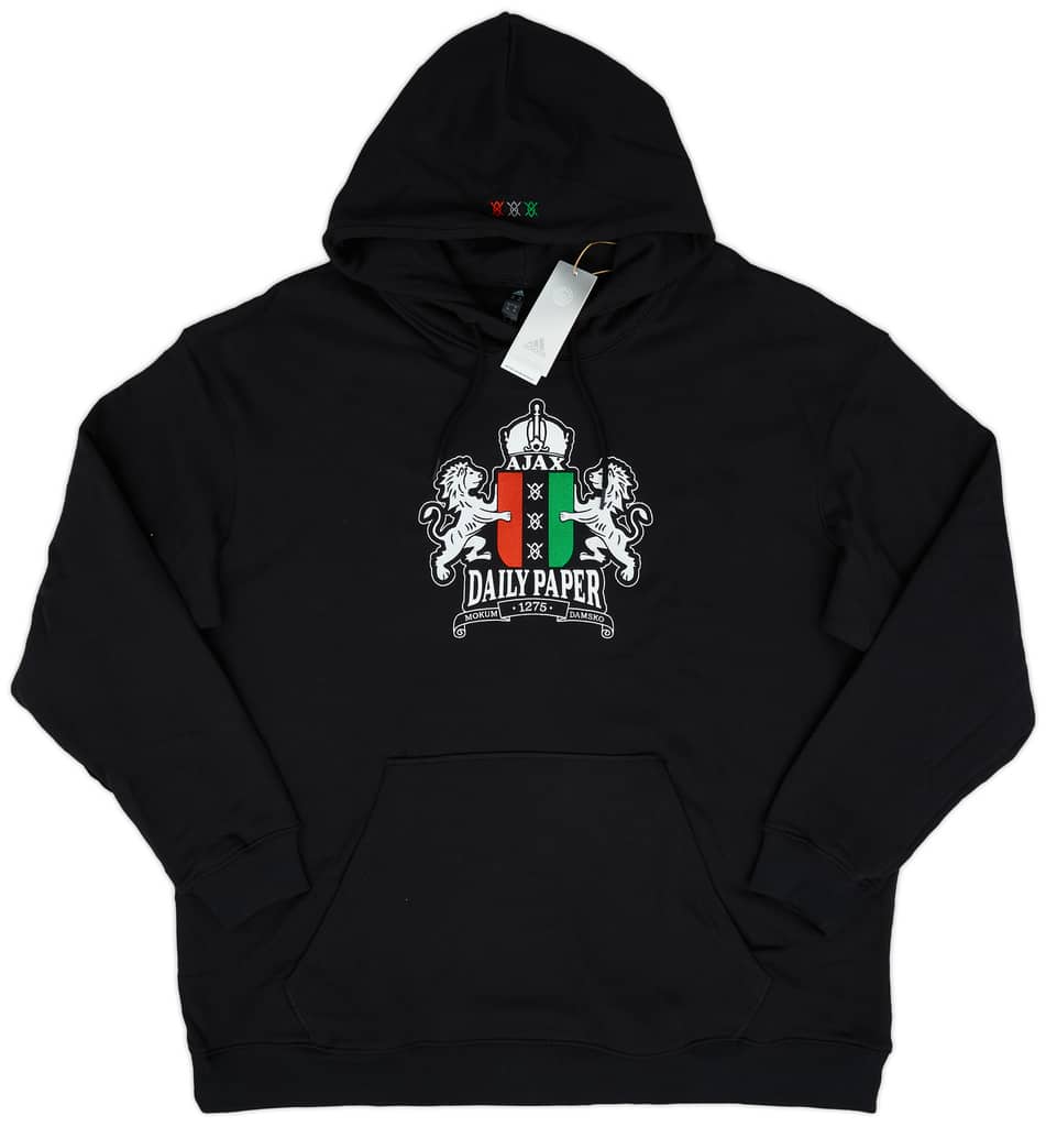2022-23 Ajax adidas x Daily Paper Graphic Hooded Top - (3XL)