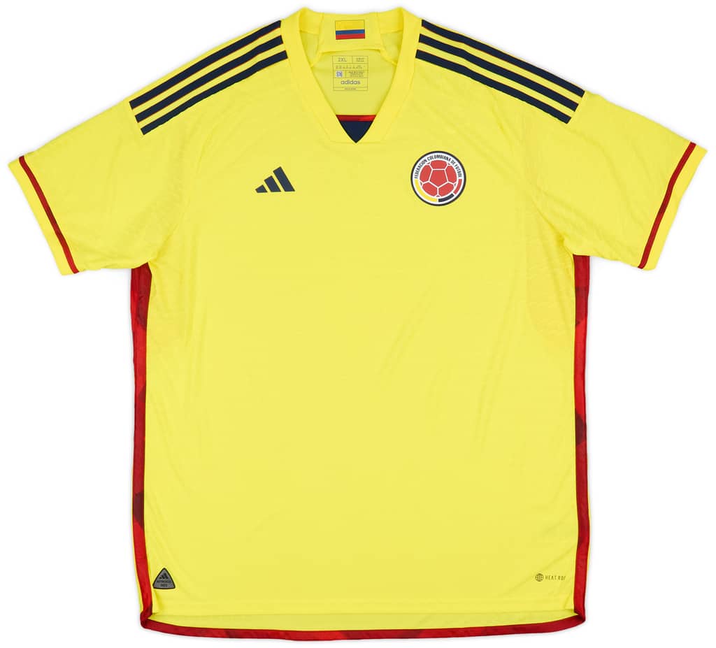2022-23 Colombia Authentic Home Shirt (XXL)