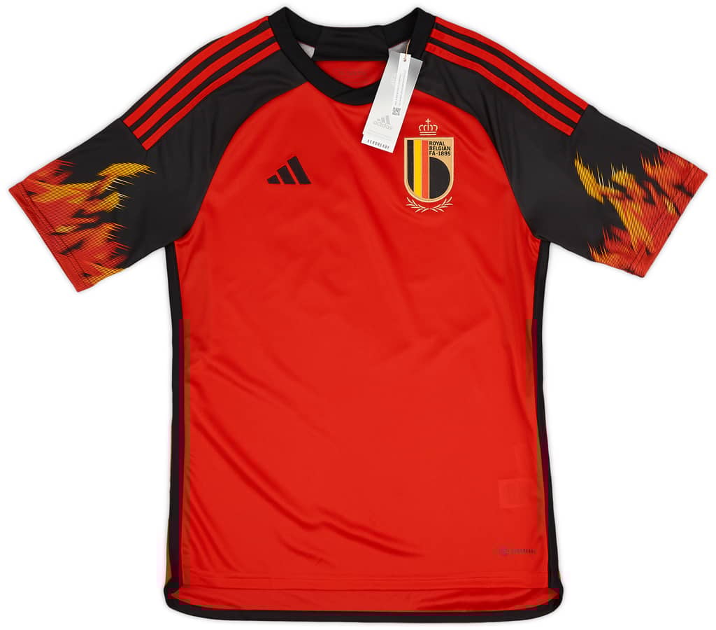 2022-23 Belgium Home Shirt - (KIDS)