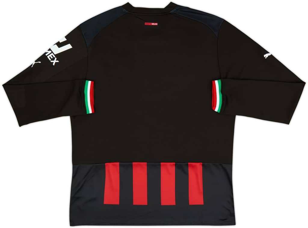 2022-23 AC Milan Home L/S Shirt