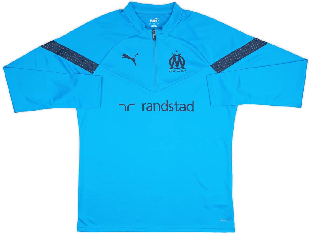 2022-23 Olympique Marseille Puma 1/4 Zip Training Top