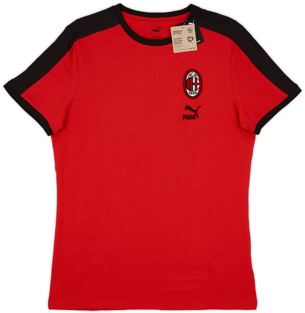 2022-23 AC Milan Puma ftblHeritage T7 Tee