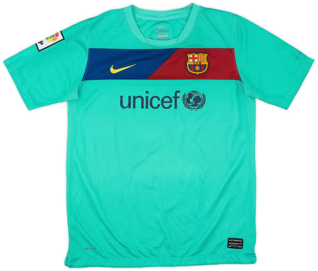 2010-11 Barcelona Away Shirt - 6/10 - (XL.Boys)