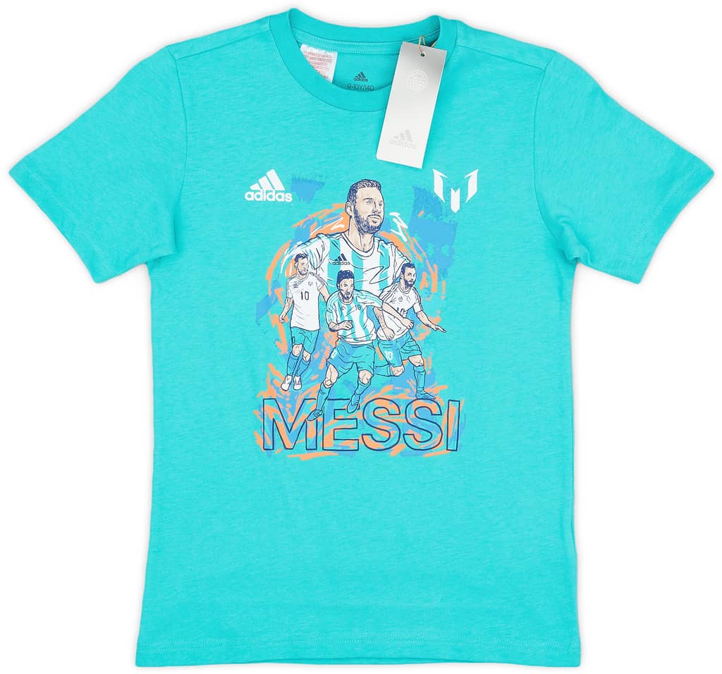 2022-23 Argentina adidas Messi Graphic Tee (KIDS)