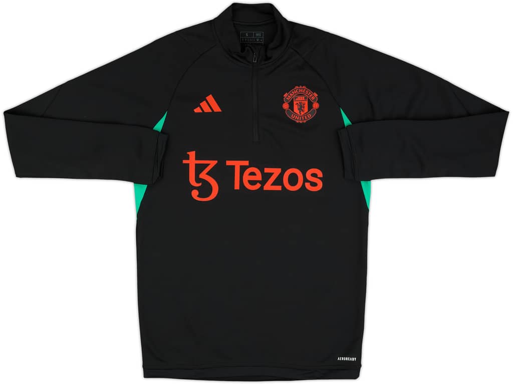 2023-24 Manchester United adidas 1/4 Zip Training Top (XXL)