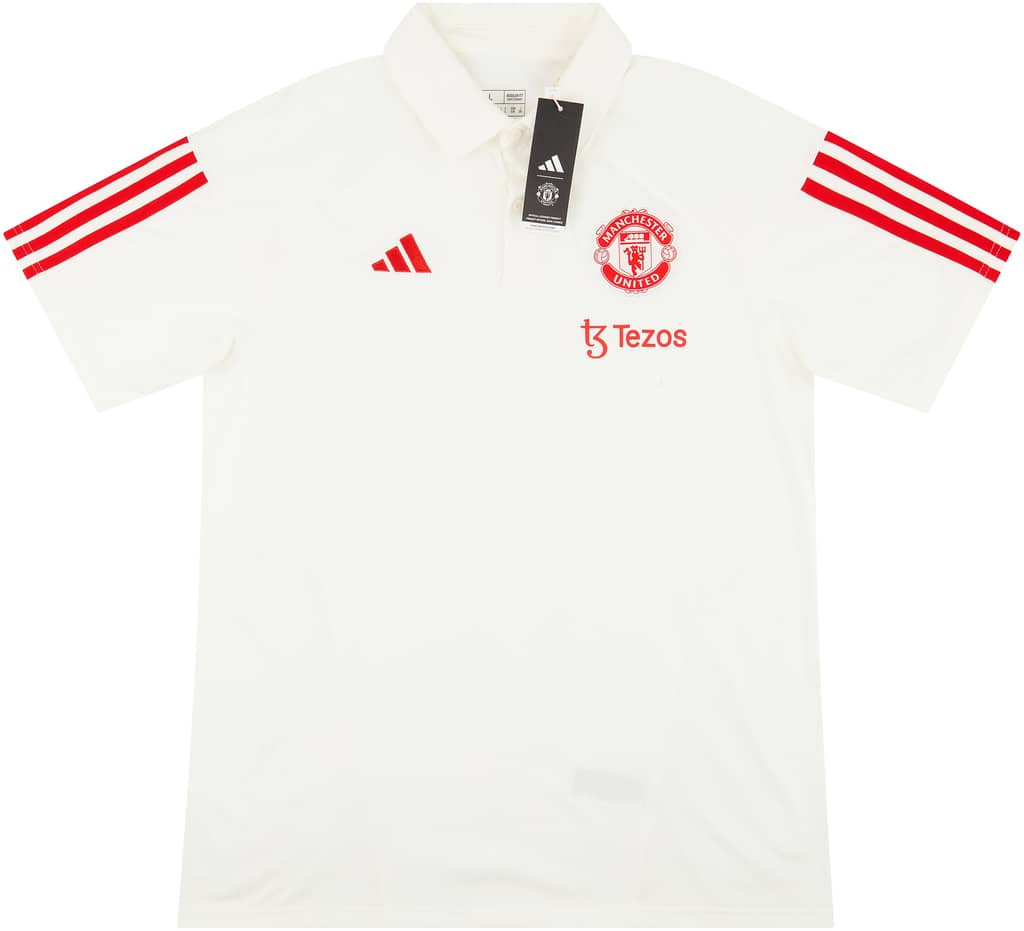 2023-24 Manchester United adidas Polo T-Shirt