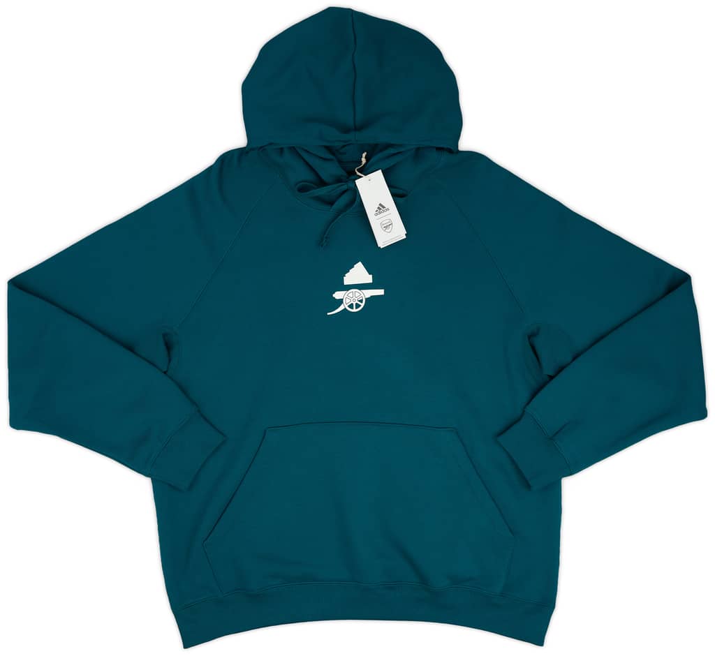 2023-24 Arsenal adidas Lifestyler Hooded Top (XS)