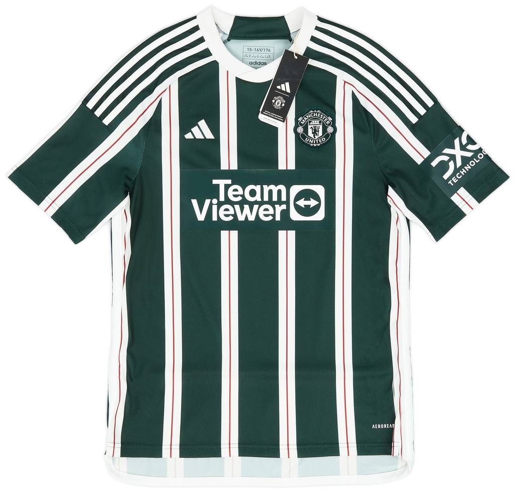 2023-24 Manchester United Away Shirt - (KIDS)
