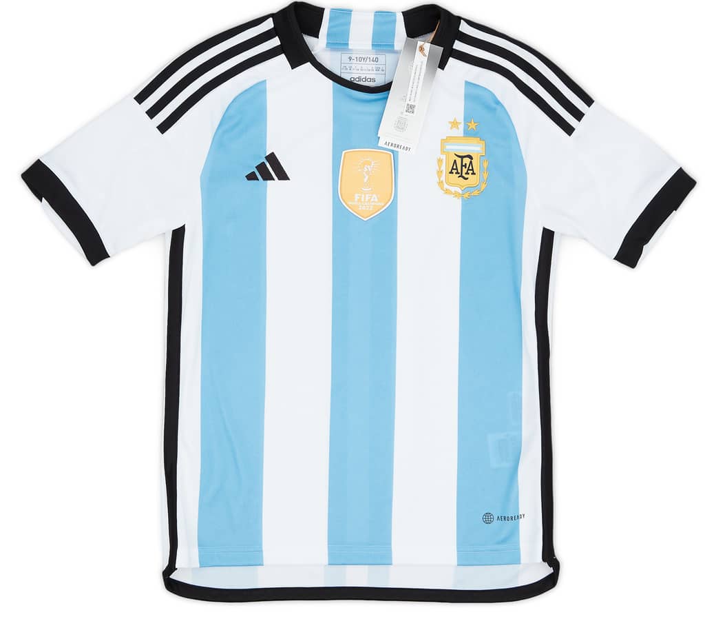 2022-23 Argentina Home Shirt - (S.Kids)