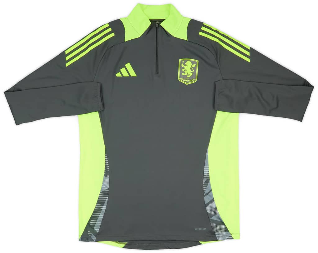 2024-25 Aston Villa adidas 1/4 Zip Training Top