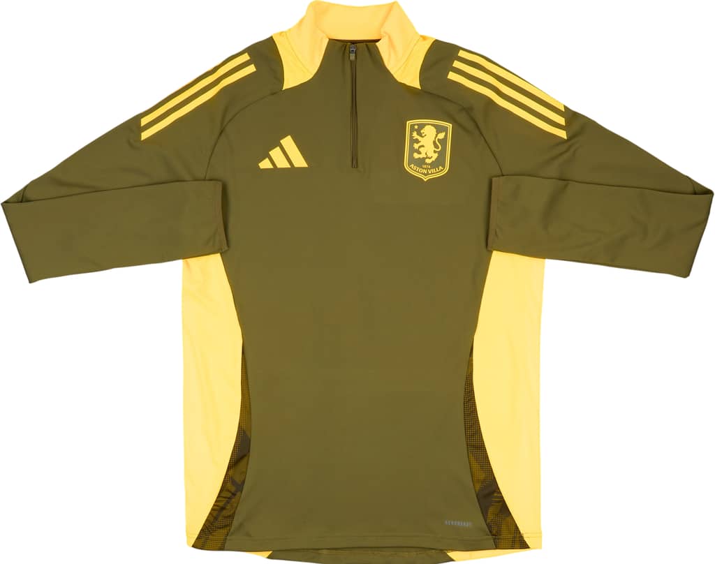 2024-25 Aston Villa adidas 1/4 Zip Training Top