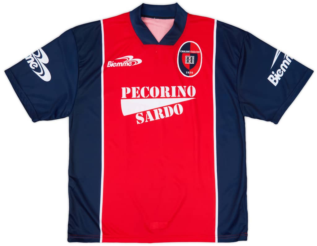 1999-00 Cagliari Biemme Training Shirt - 10/10 - (M)