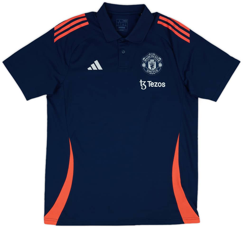 2024-25 Manchester United adidas Polo T-Shirt