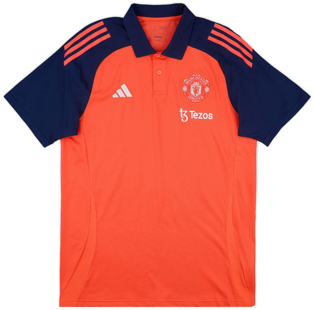2024-25 Manchester United adidas Polo T-Shirt