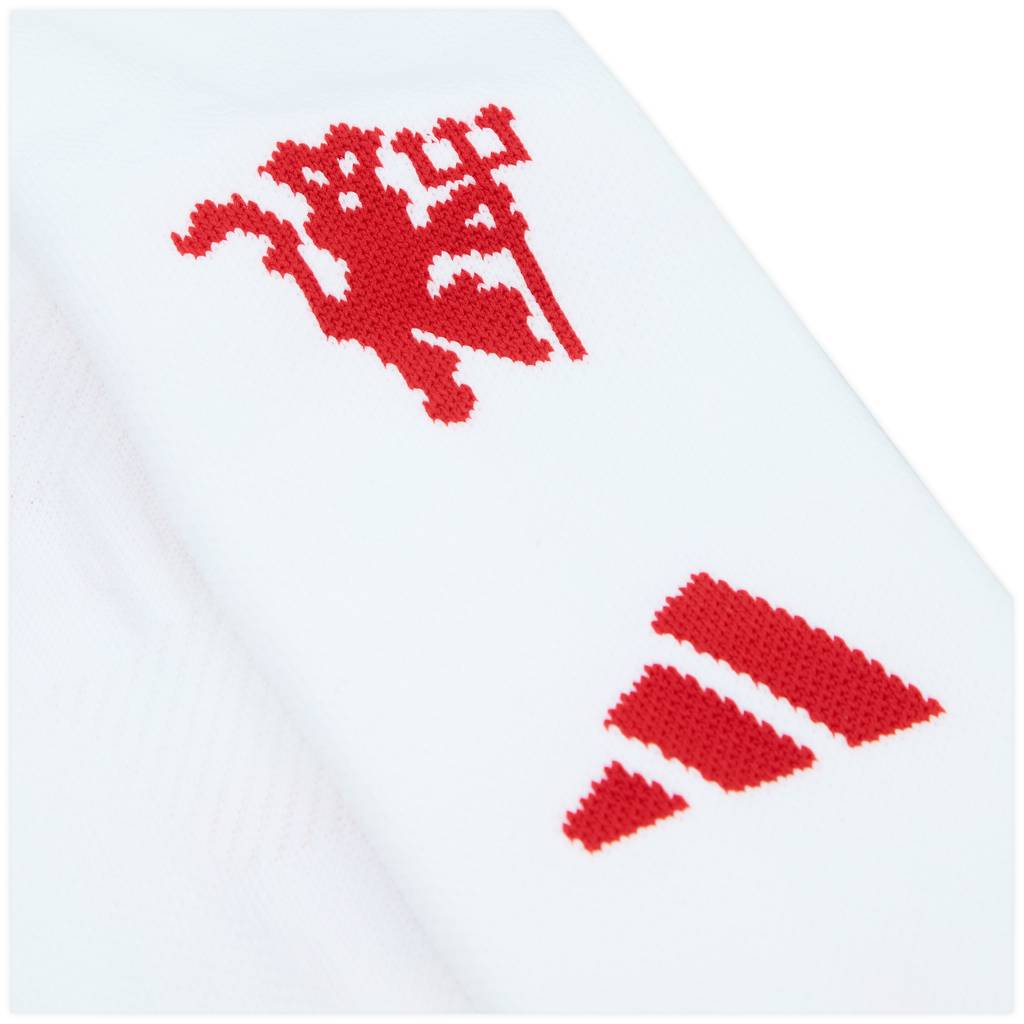 2024-25 Manchester United Home Footless Socks (EU 40-42)