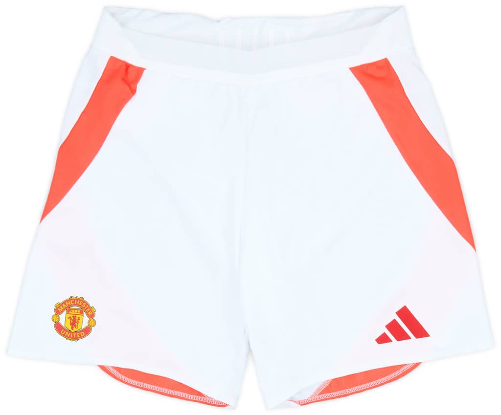 2024-25 Manchester United Authentic Home Shorts 