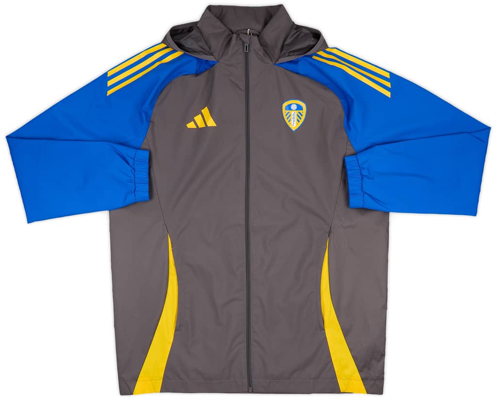 2024-25 Leeds United adidas All-Weather Jacket (L)