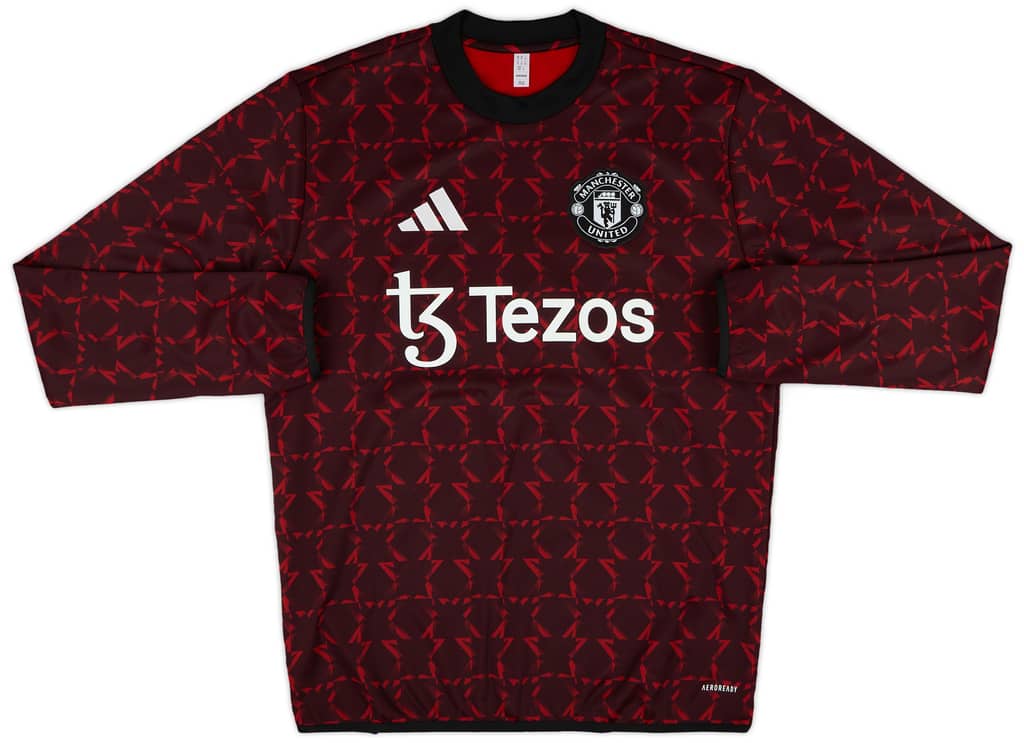 2024-25 Manchester United adidas Pre-Match Top (XL)