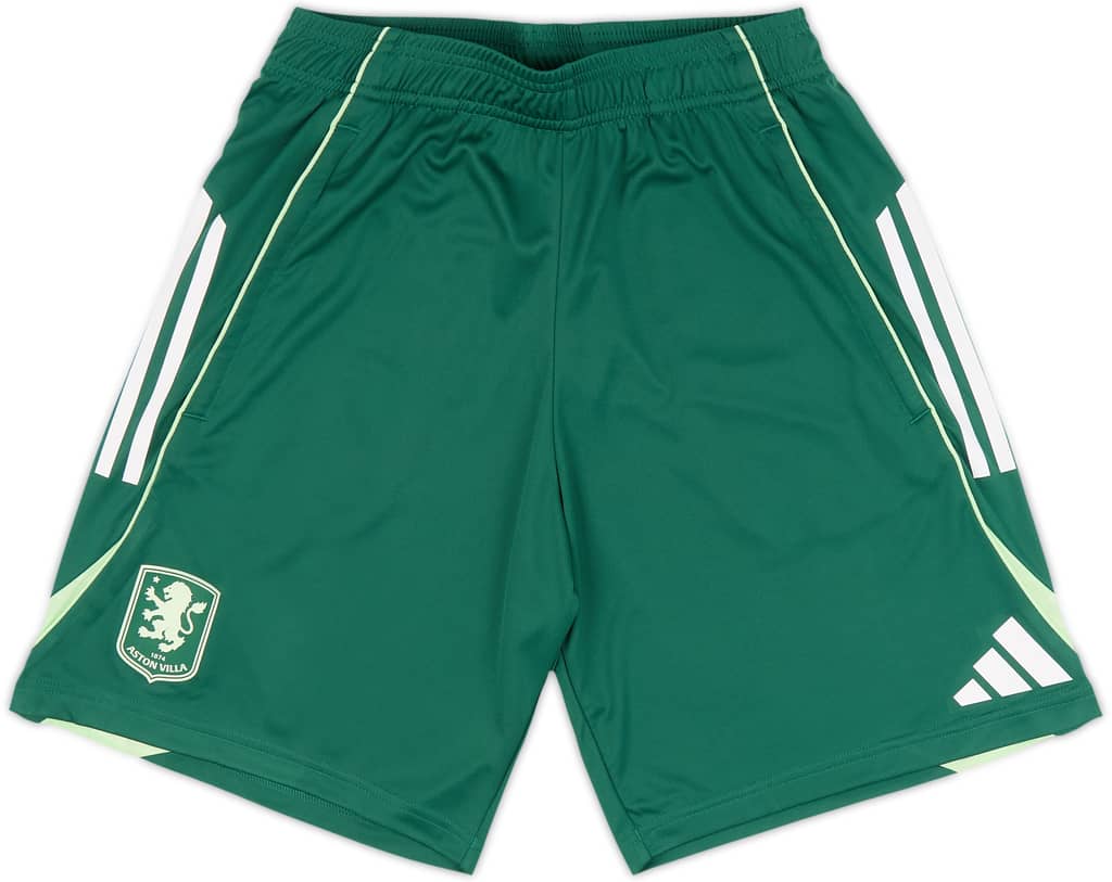 2025-26 Aston Villa adidas Training Shorts
