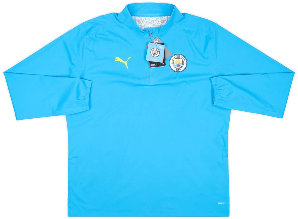 2024-25 Manchester City Puma 1/4 Zip Rain Top