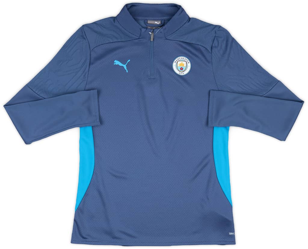 2024-25 Manchester City Puma 1/4 Zip Top (Women's S)