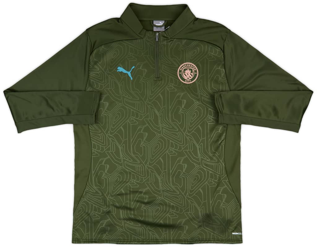 2024-25 Manchester City Puma 1/4 Zip Training Top