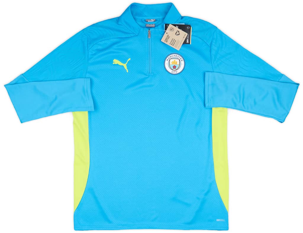2024-25 Manchester City Puma 1/4 Zip Training Top (KIDS)