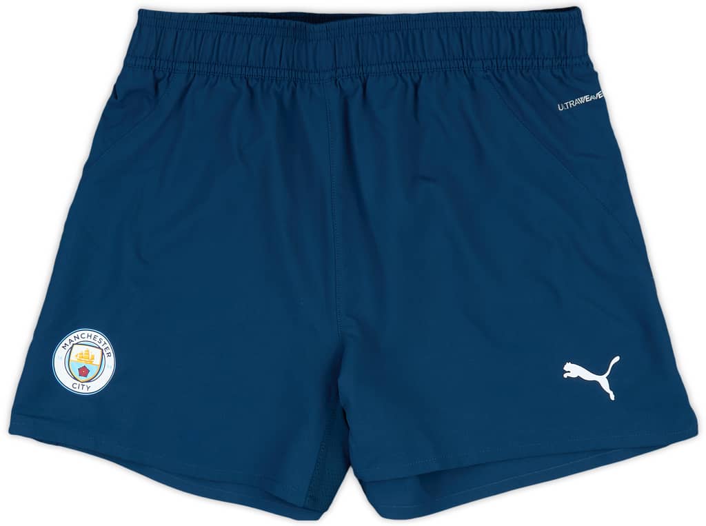 2024-25 Manchester City Women's Player Issue Home Shorts (M)