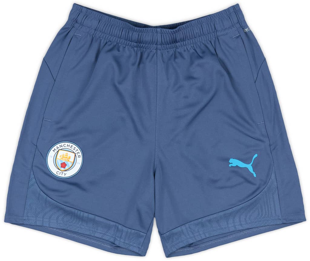 2024-25 Manchester City Puma Training Shorts (KIDS)