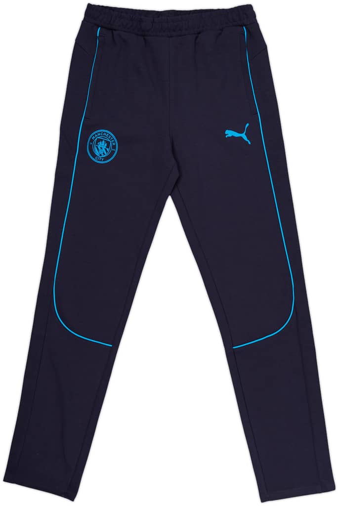 2023-24 Manchester City Puma Casuals Pants/Bottoms (XL.Kids)