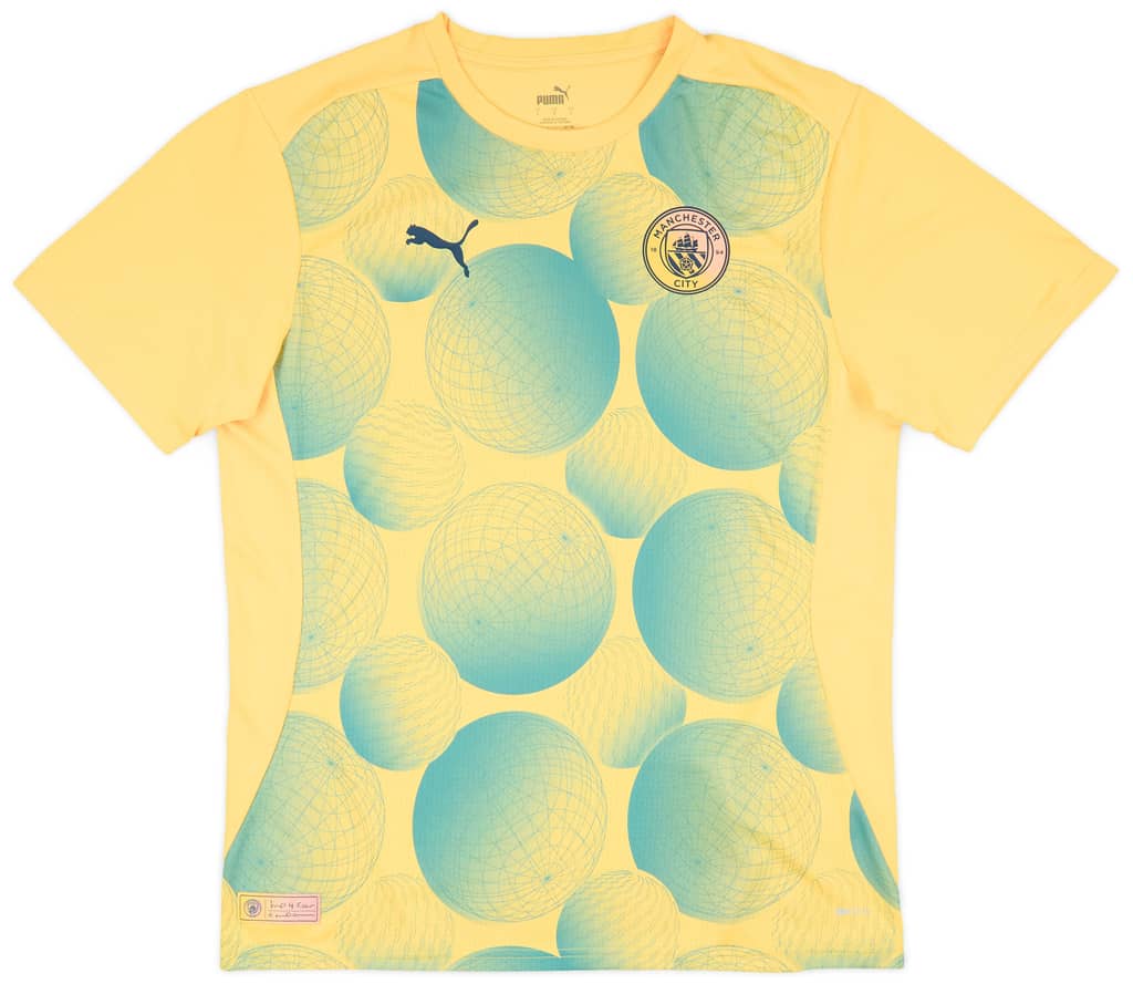 2024-25 Manchester City Puma Pre-Match Shirt