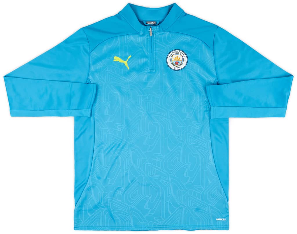 2024-25 Manchester City Puma 1/4 Zip Training Top (KIDS)
