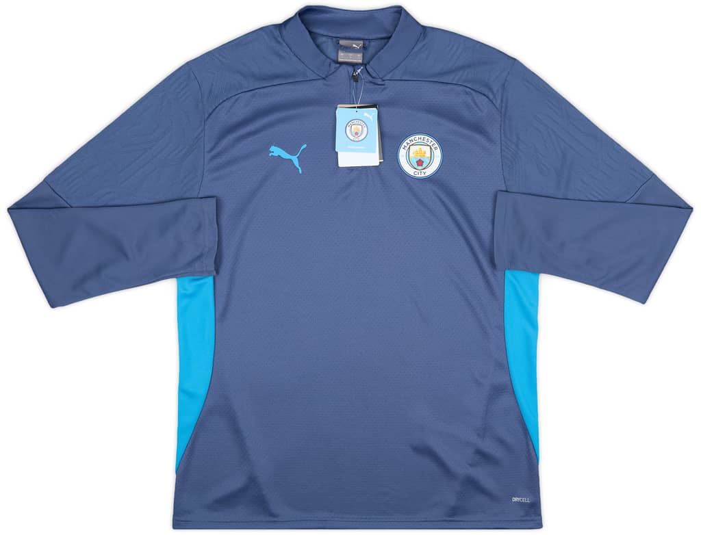2024-25 Manchester City Puma 1/4 Zip Training Top