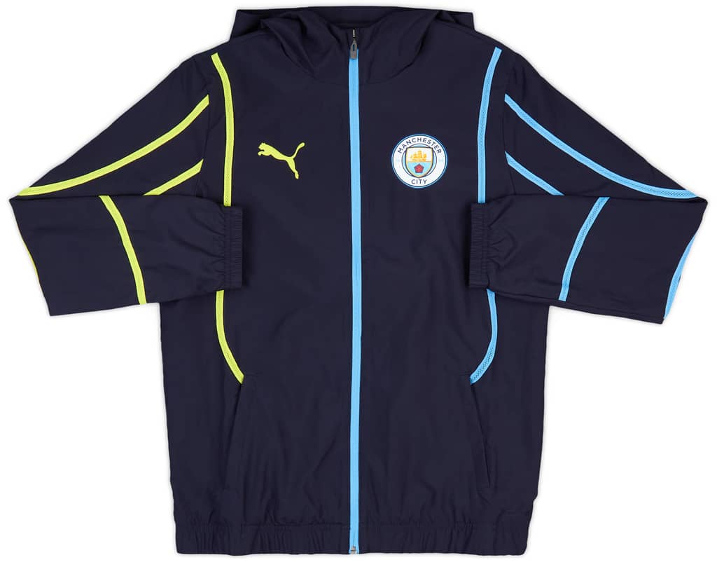 2024-25 Manchester City Puma Pre-Match Woven Jacket (KIDS)