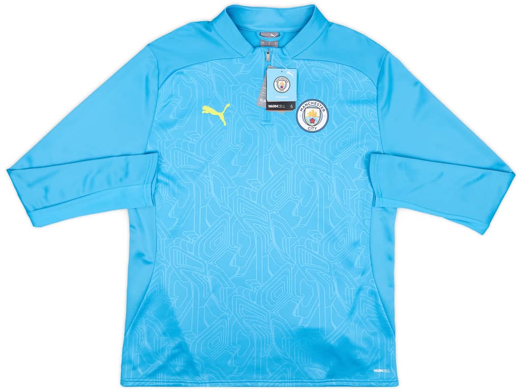 2024-25 Manchester City Puma 1/4 Zip Training Top