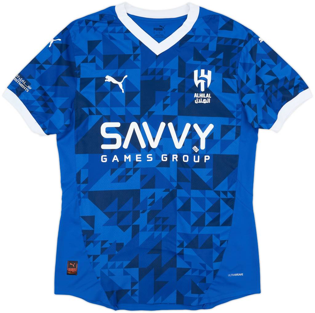 2024-25 Al Hilal Authentic Home Shirt