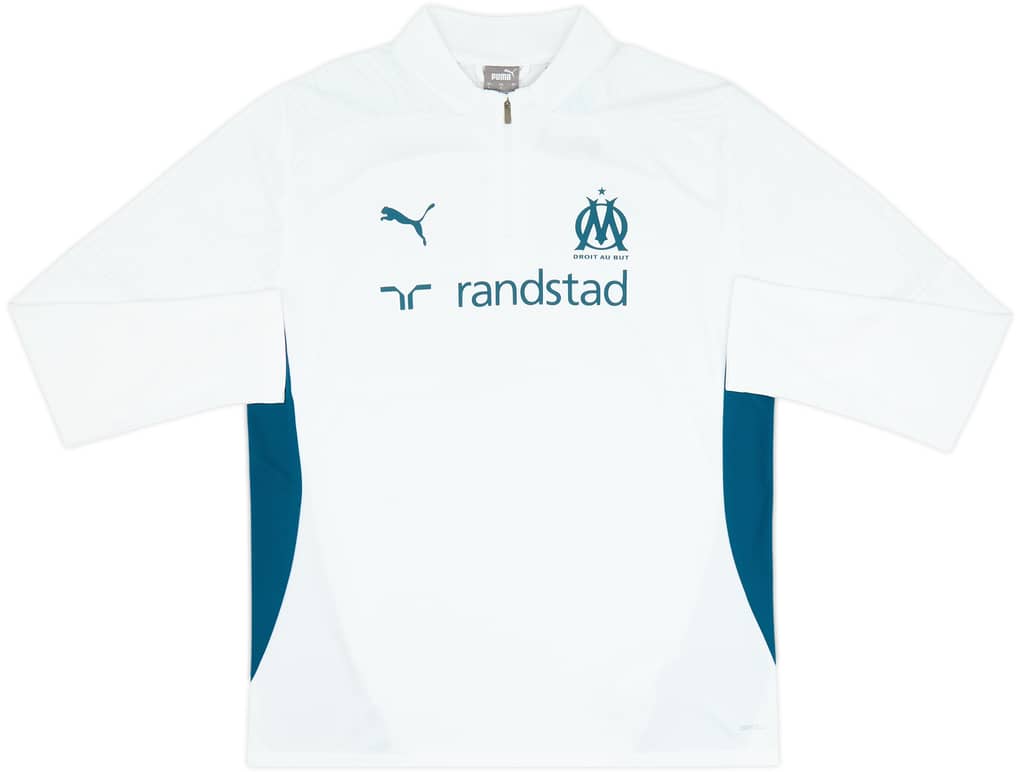 2024-25 Olympique Marseille Puma 1/4 Zip Training Top