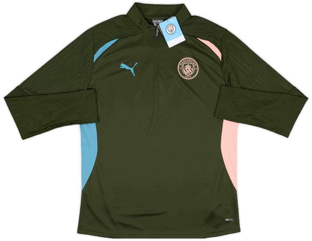 2024-25 Manchester City Puma 1/4 Zip Training Top