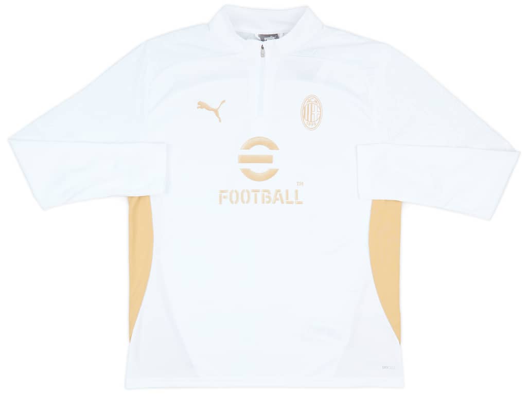 2024-25 AC Milan Puma 1/4 Zip Training Top