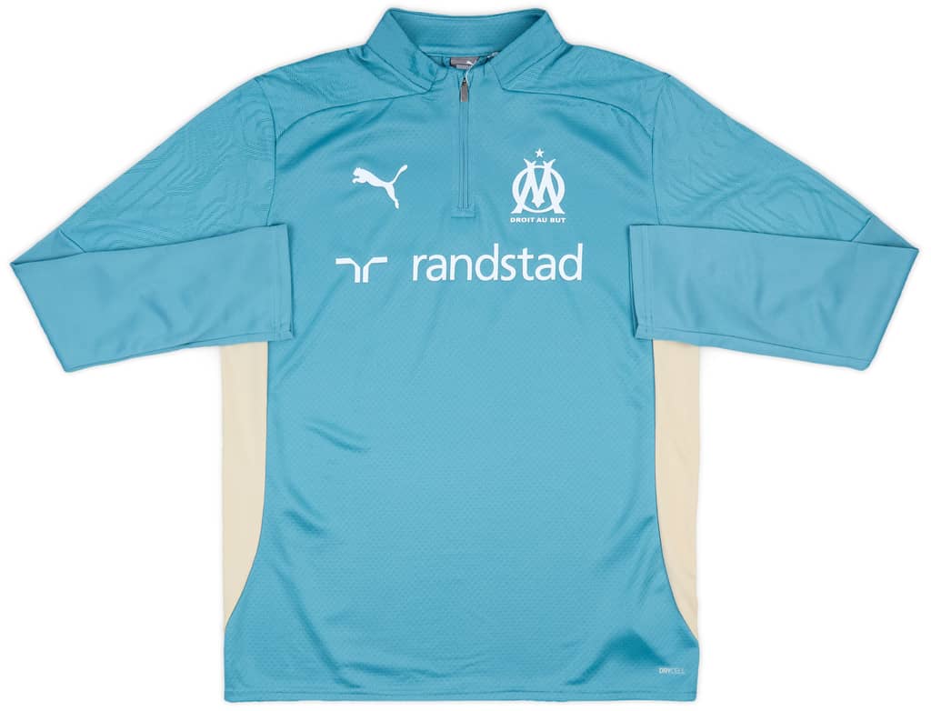 2024-25 Olympique Marseille Puma 1/4 Zip Training Top