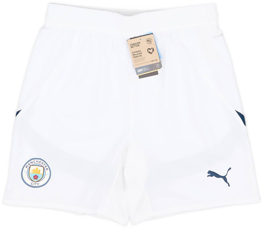 2024-25 Manchester City Player Issue Home Shorts