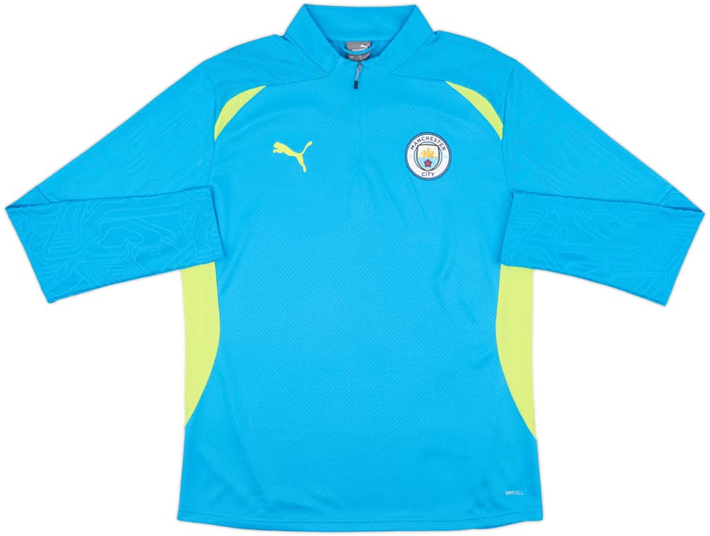 2024-25 Manchester City Puma 1/4 Zip Training Top