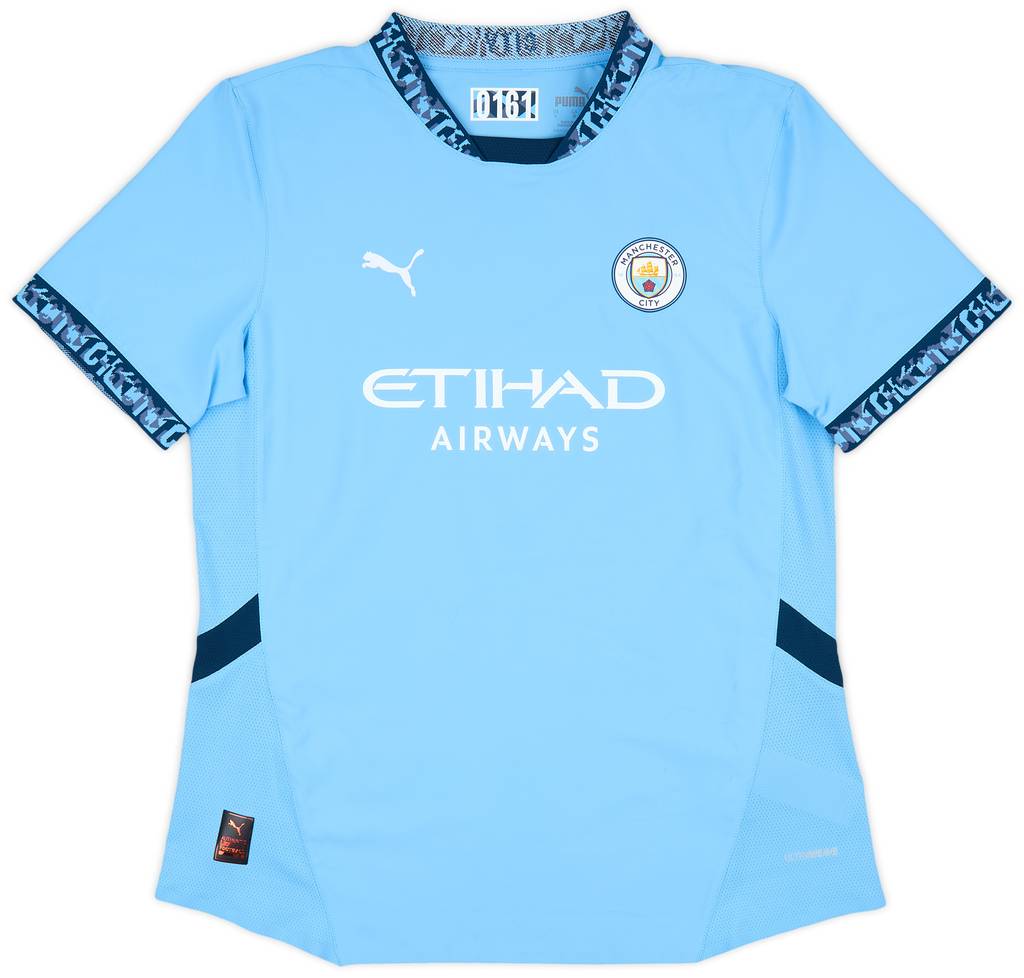 2024-25 Manchester City Women's Player Issue Home Shirt (L)